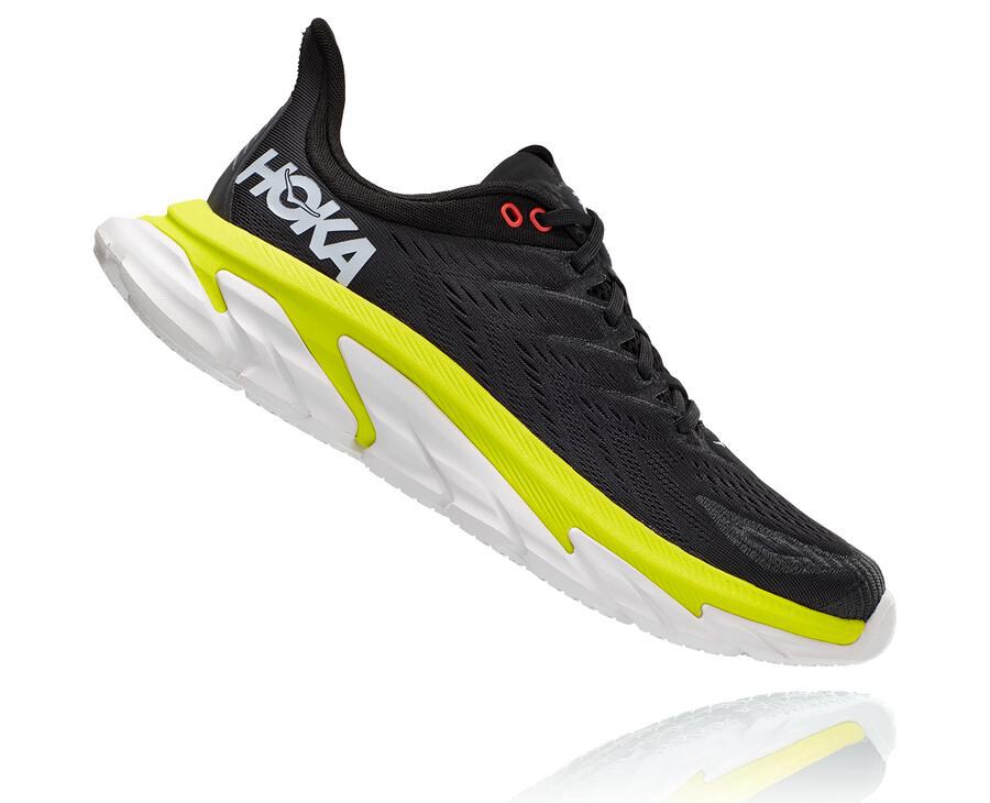 Hoka One One Koşu Ayakkabısı Erkek Siyah - Clifton Edge - OY2714809